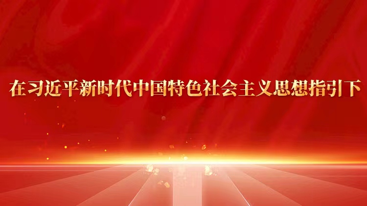 在习近平新时代中国特色社会主义思想指引下
